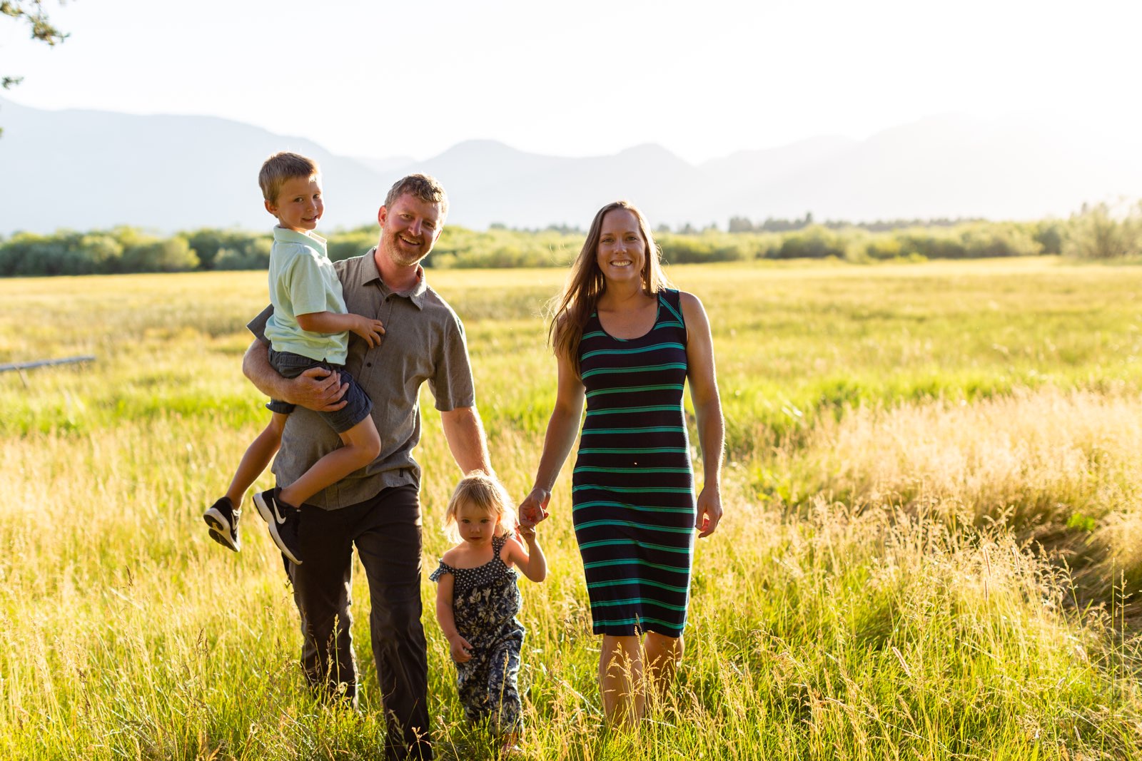 photo of Chris and family